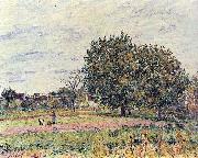 Alfred Sisley Anfang Oktober France oil painting artist